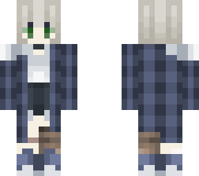 white hair