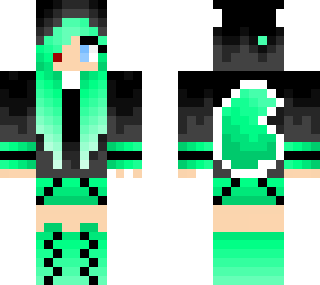 mint teal wolfie :3