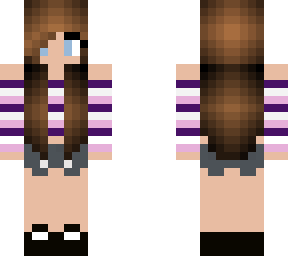 striped girl