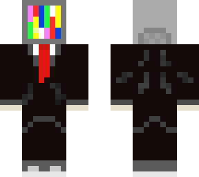 TV Head In suit and Tie | Minecraft Skin