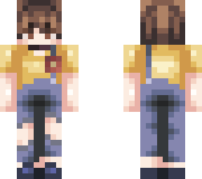 tye - yellow overalls