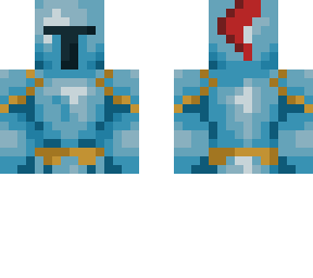blue warrior working progress