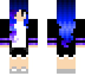 galaxy ponytail