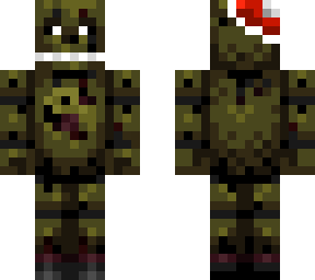 springtrap with santa hat