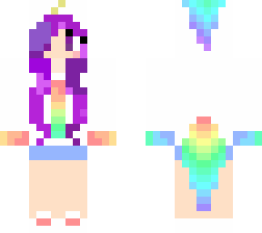 unicorn girl not the original the original had brown hair