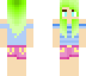 backwards girl