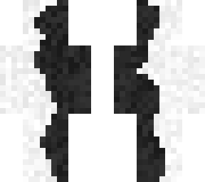 black and white
