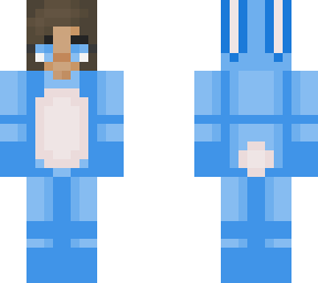blue easter bunny