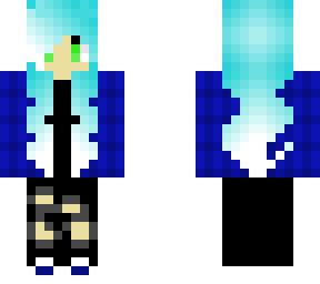 blue girl