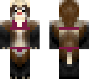 ferret in bikini