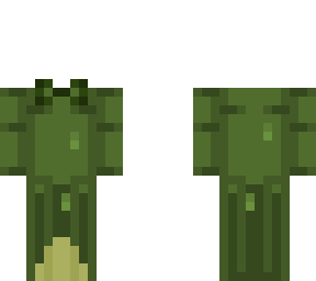 green dress