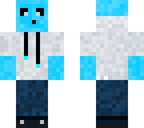 light blue slime guy