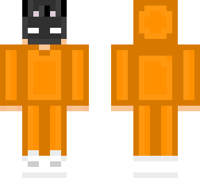 orange suit rabbit mask