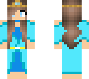 princess mage skin (w/ crown)