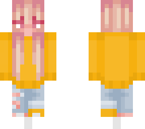 yellow girl - skin
