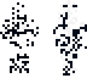 black white man