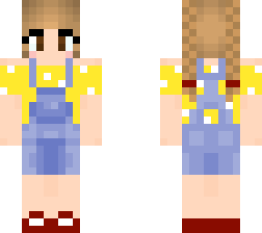 cute french braids and overalls (and swimsuit underlayer)
