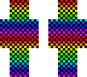 *** rainbow skin