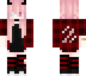 pink hair girl