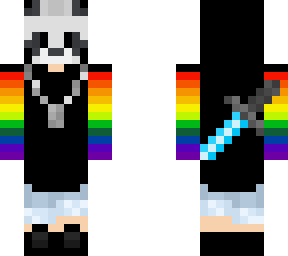 rainbow sleeved hoodie