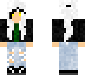 white hair