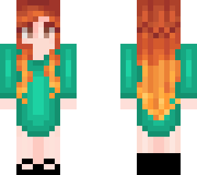 cyan dress