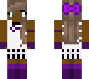 one, two, three outfit purple version