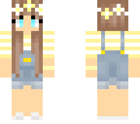 yellow overalls