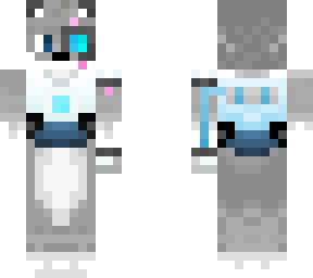 cyborg ice wolf