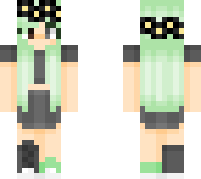 green hair girl ---requested by malorymars
