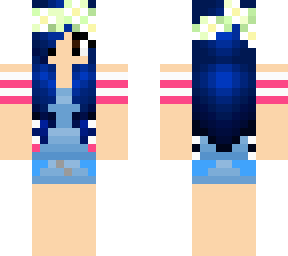 midnight blue hair da