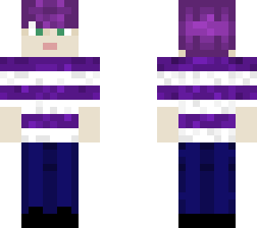 purple skin