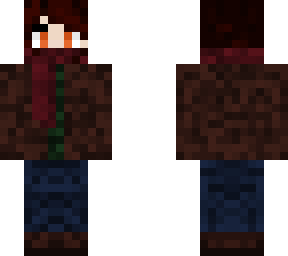 red scarf