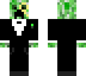 tuxedo creeper + monicle