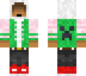 varsity jacket with hidden face