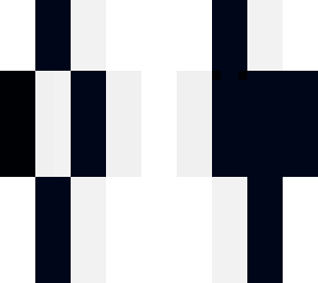 black white