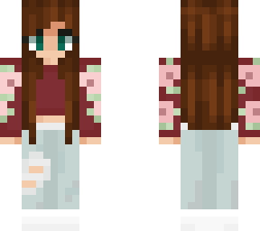brunette fall skin