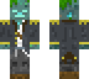 drowned pirate with coat