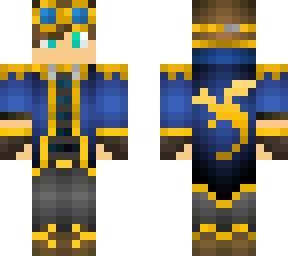 golden steampunk boy