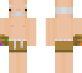 old man with infinity gauntlet
