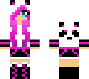 pink panda girl