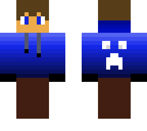 blue hoodie boi
