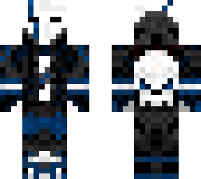 blue masked