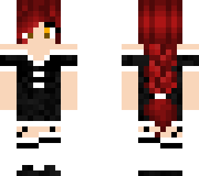 maid redhair girl