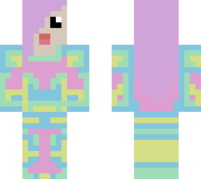 purple pastel warrior