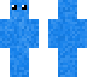 blue character