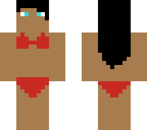 female beach skin