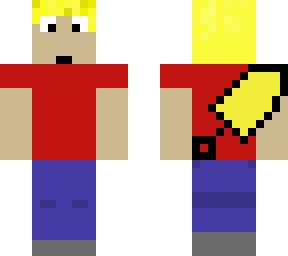 guy with golden sword on back