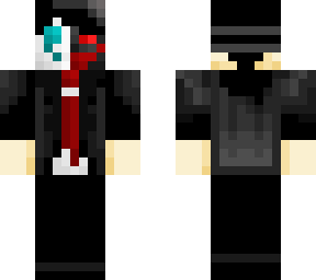 me with a suit and a mask