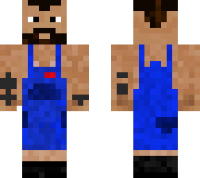 blue overall me